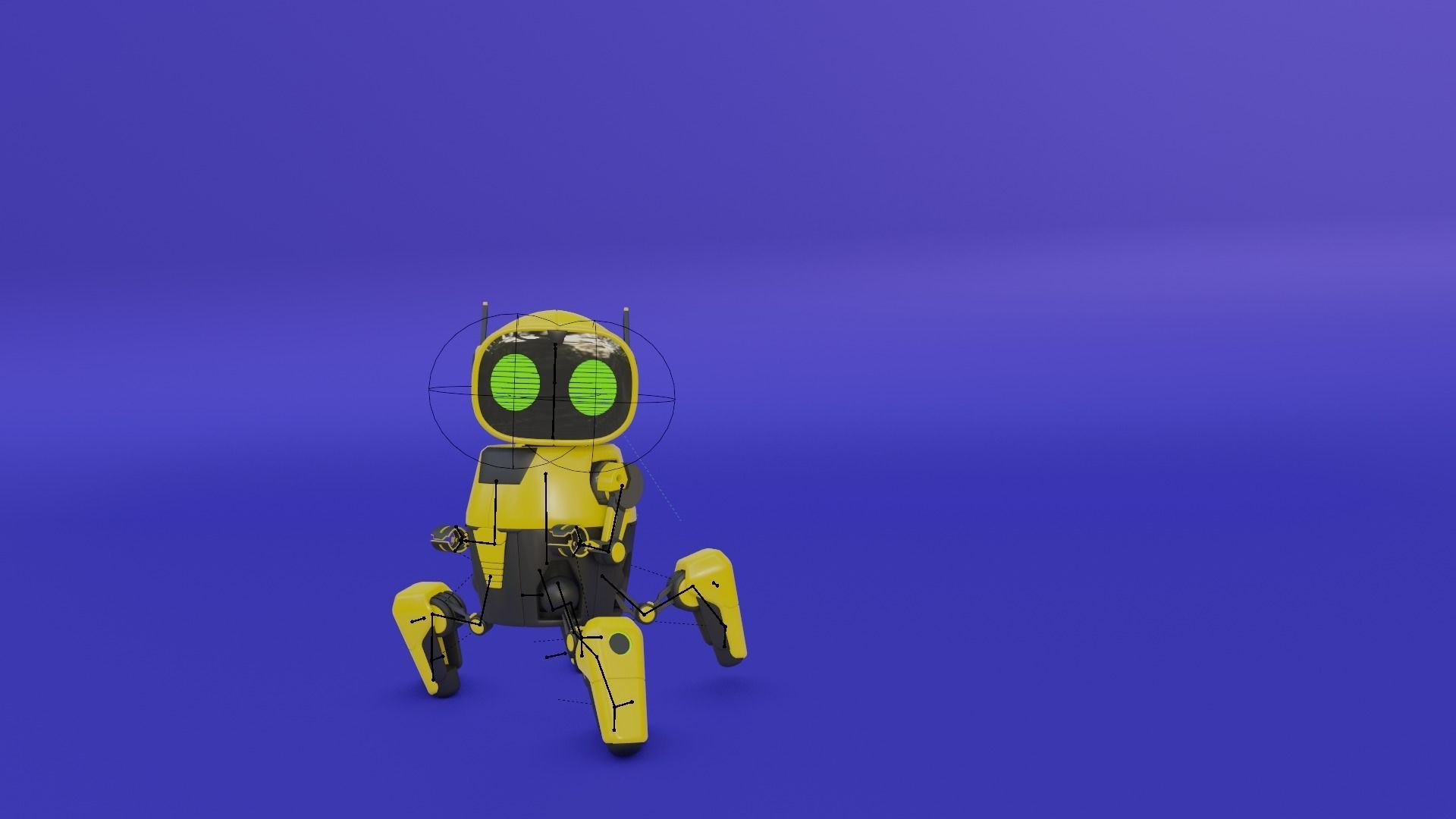 3D Toy Robot  3D model_7