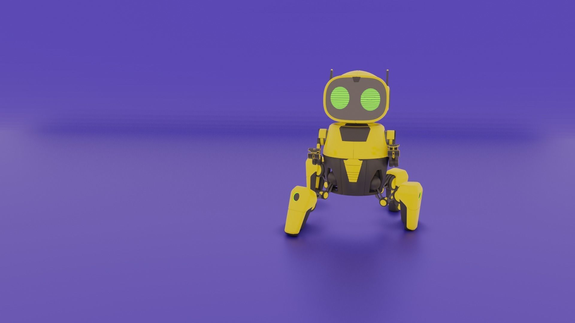 3D Toy Robot  3D model_5
