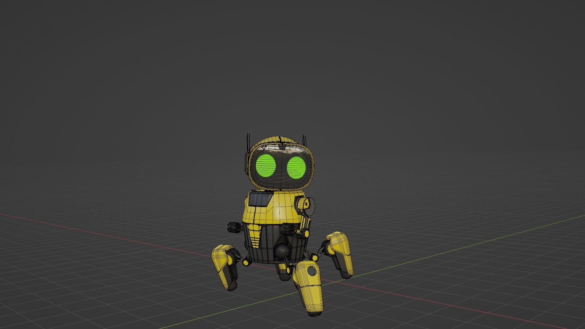 3D Toy Robot  3D model_3
