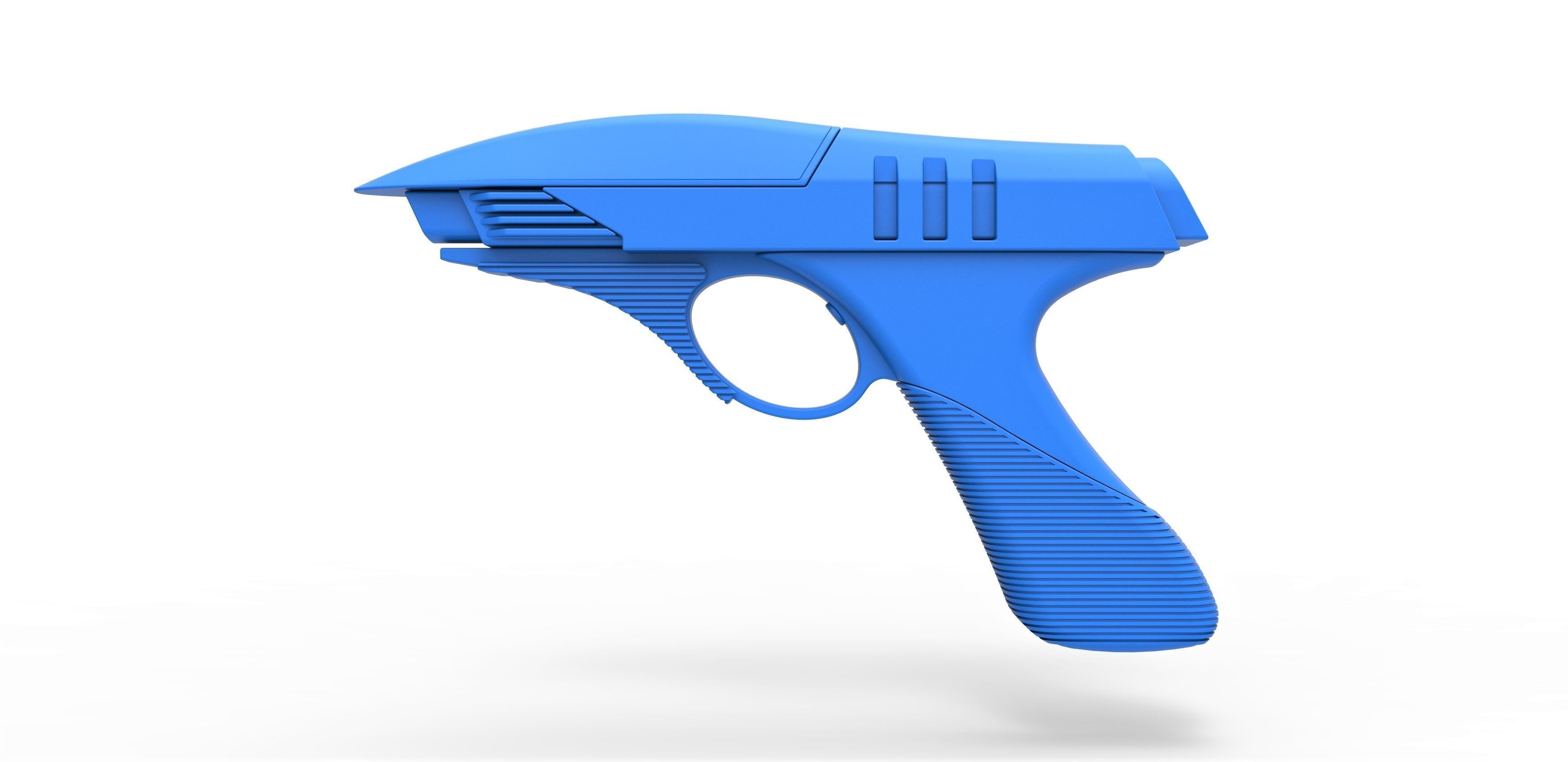 Dark Timeline Phaser pistol from Picard TV series Season 2 3D print model_21