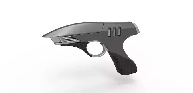 Dark Timeline Phaser pistol from Picard TV series Season 2 3D print model