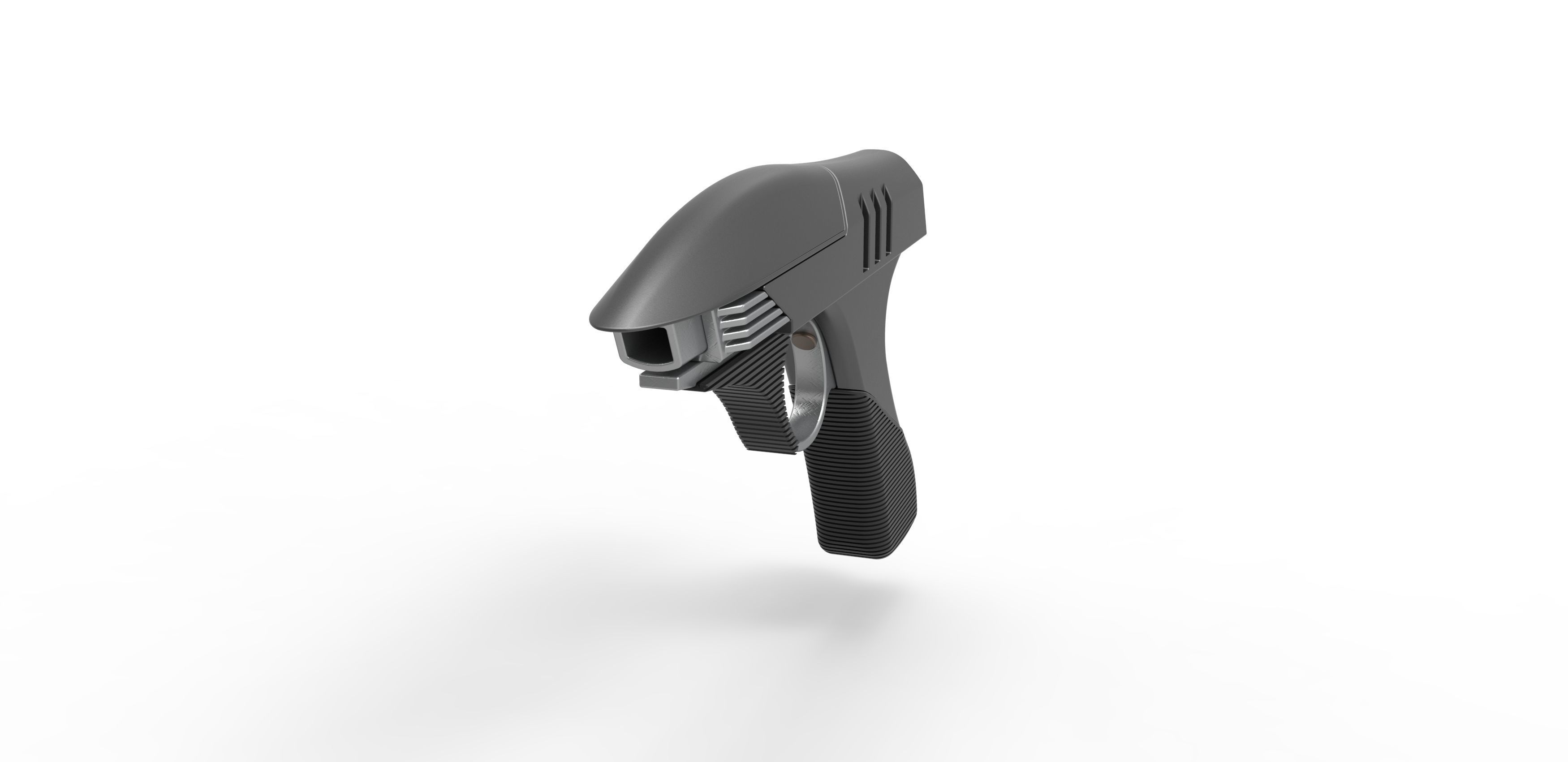 Dark Timeline Phaser pistol from Picard TV series Season 2 3D print model_3