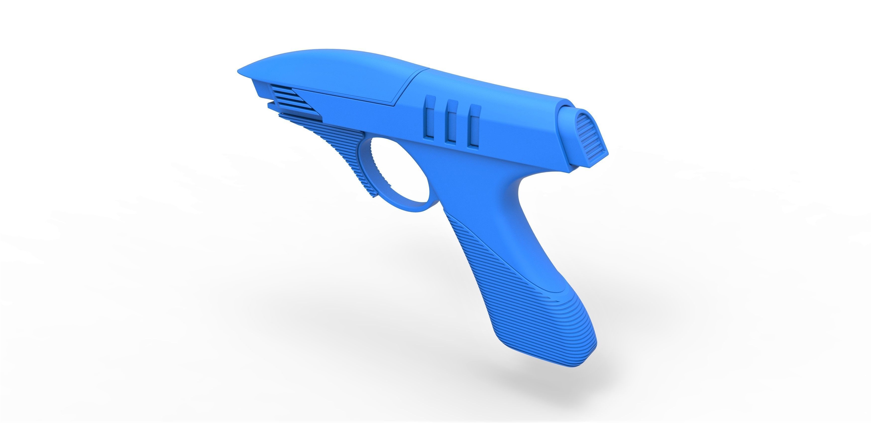 Dark Timeline Phaser pistol from Picard TV series Season 2 3D print model_24