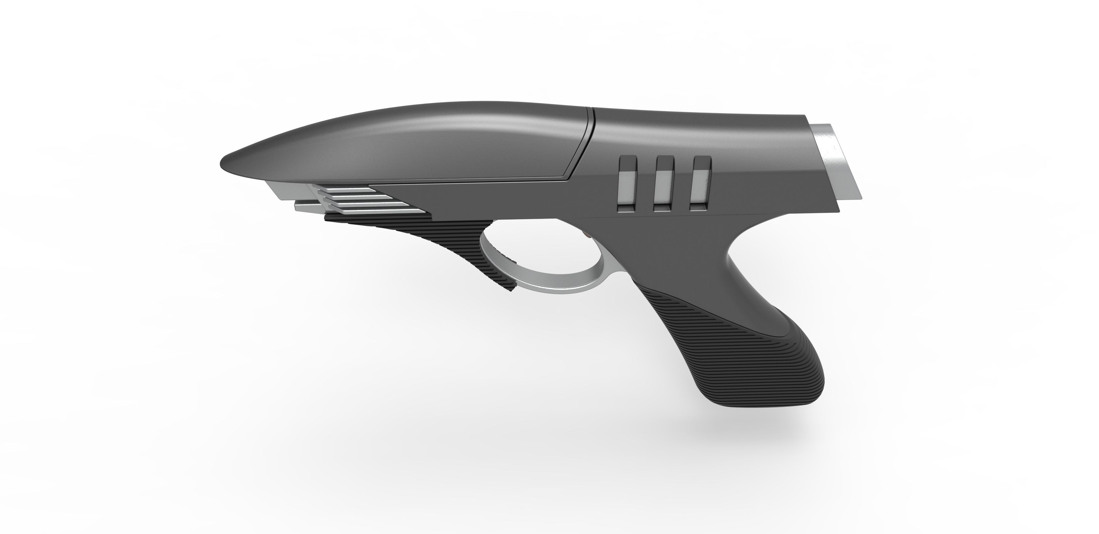 Dark Timeline Phaser pistol from Picard TV series Season 2 3D print model_9