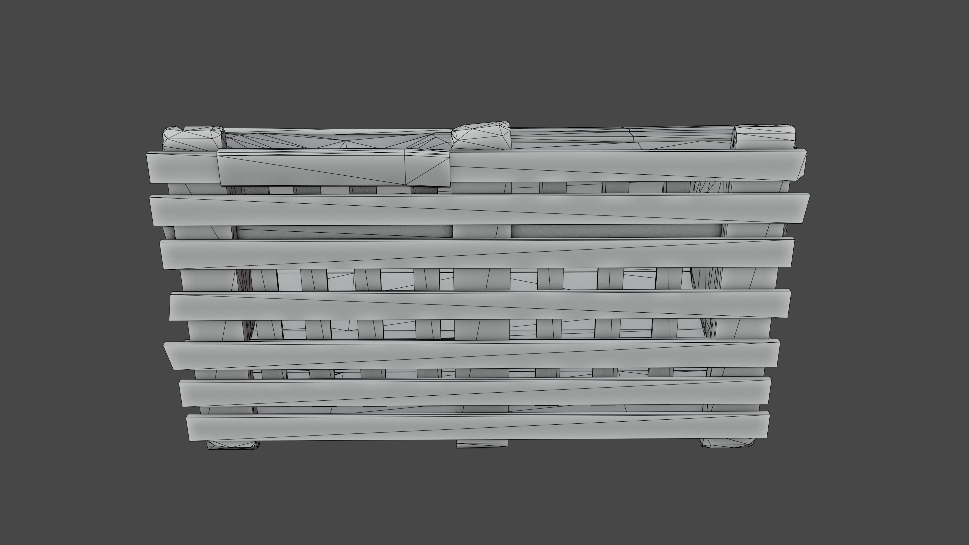 Crab Trap Low-poly 3D model_18