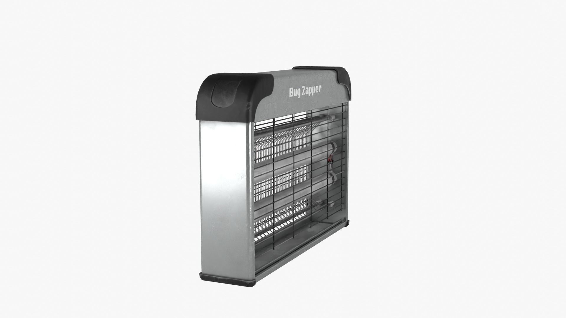 Bug Zapper Low-poly 3D model_3