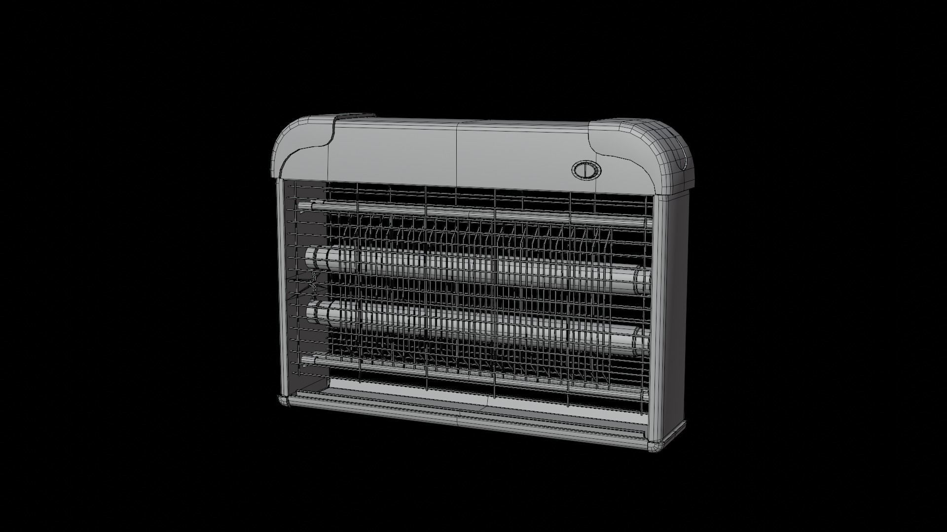 Bug Zapper Low-poly 3D model_13