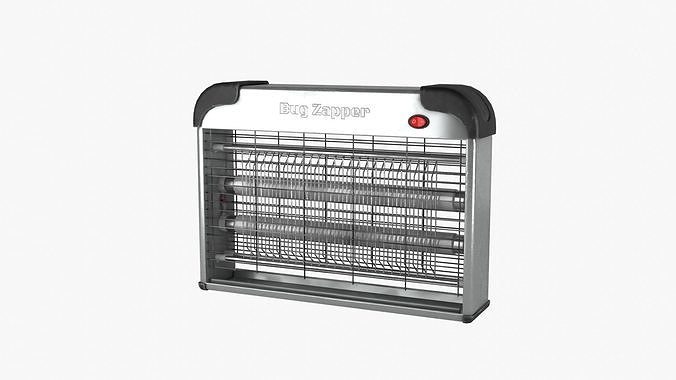 Bug Zapper Low-poly 3D model