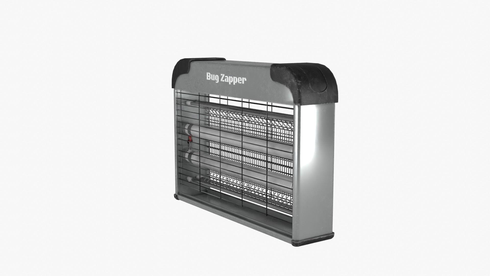 Bug Zapper Low-poly 3D model_7