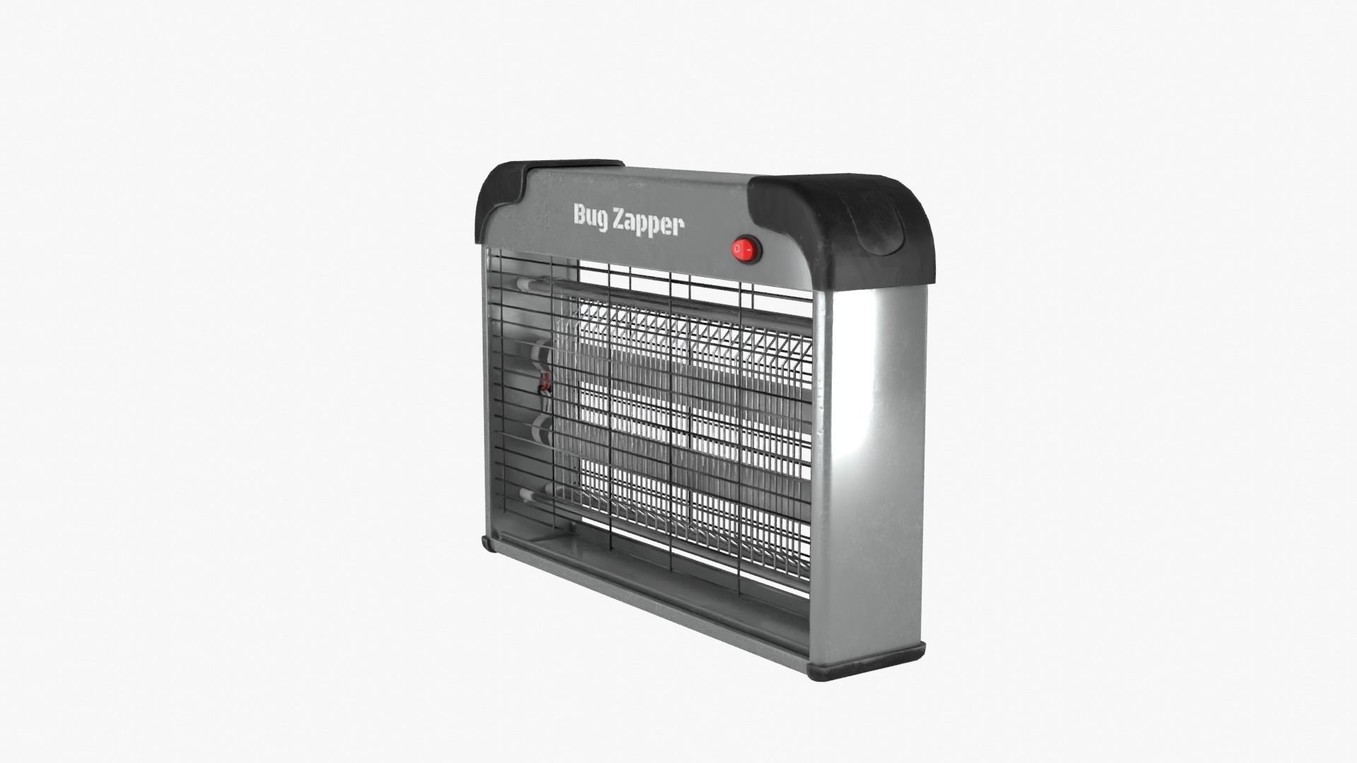 Bug Zapper Low-poly 3D model_1