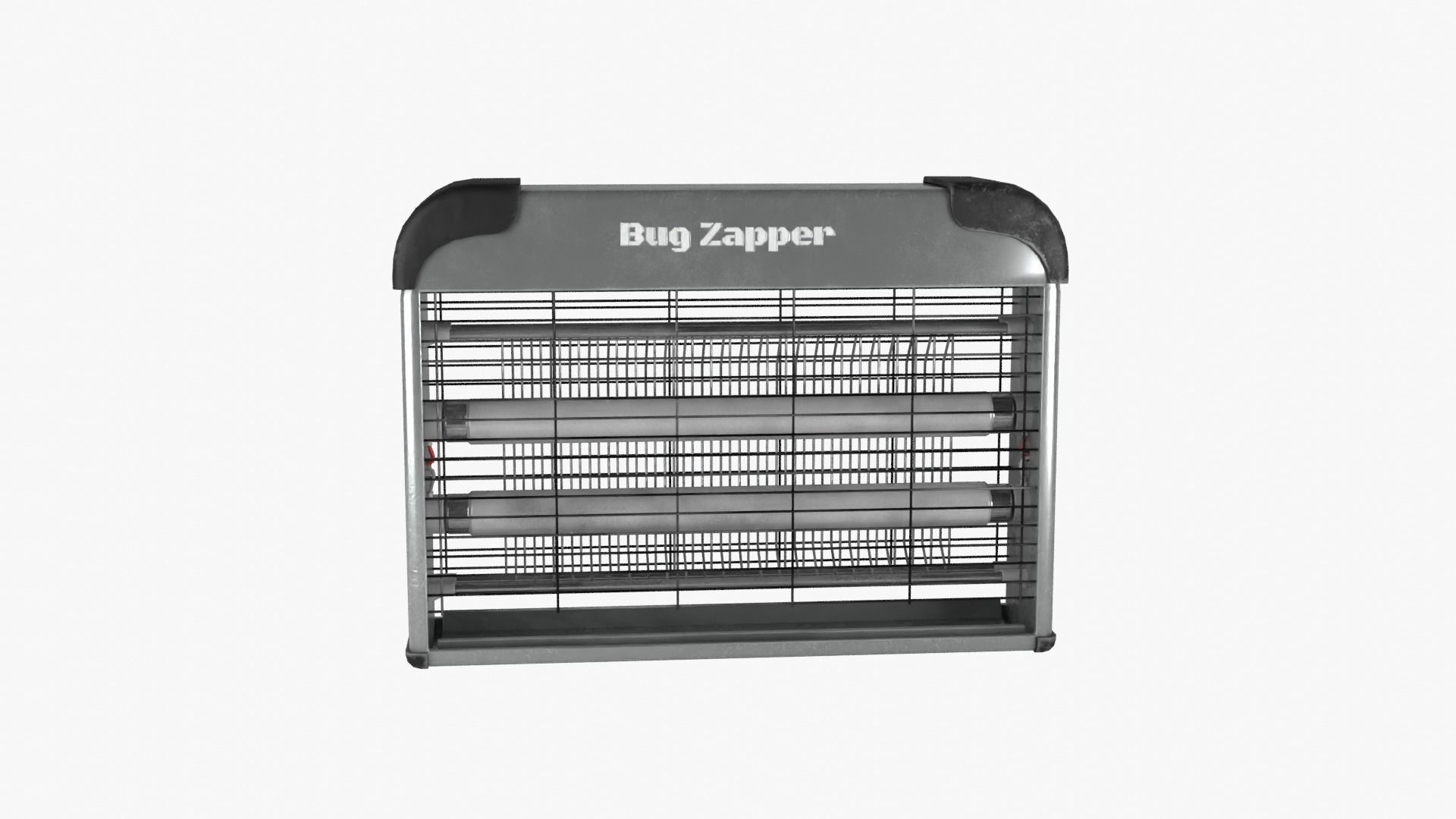 Bug Zapper Low-poly 3D model_5