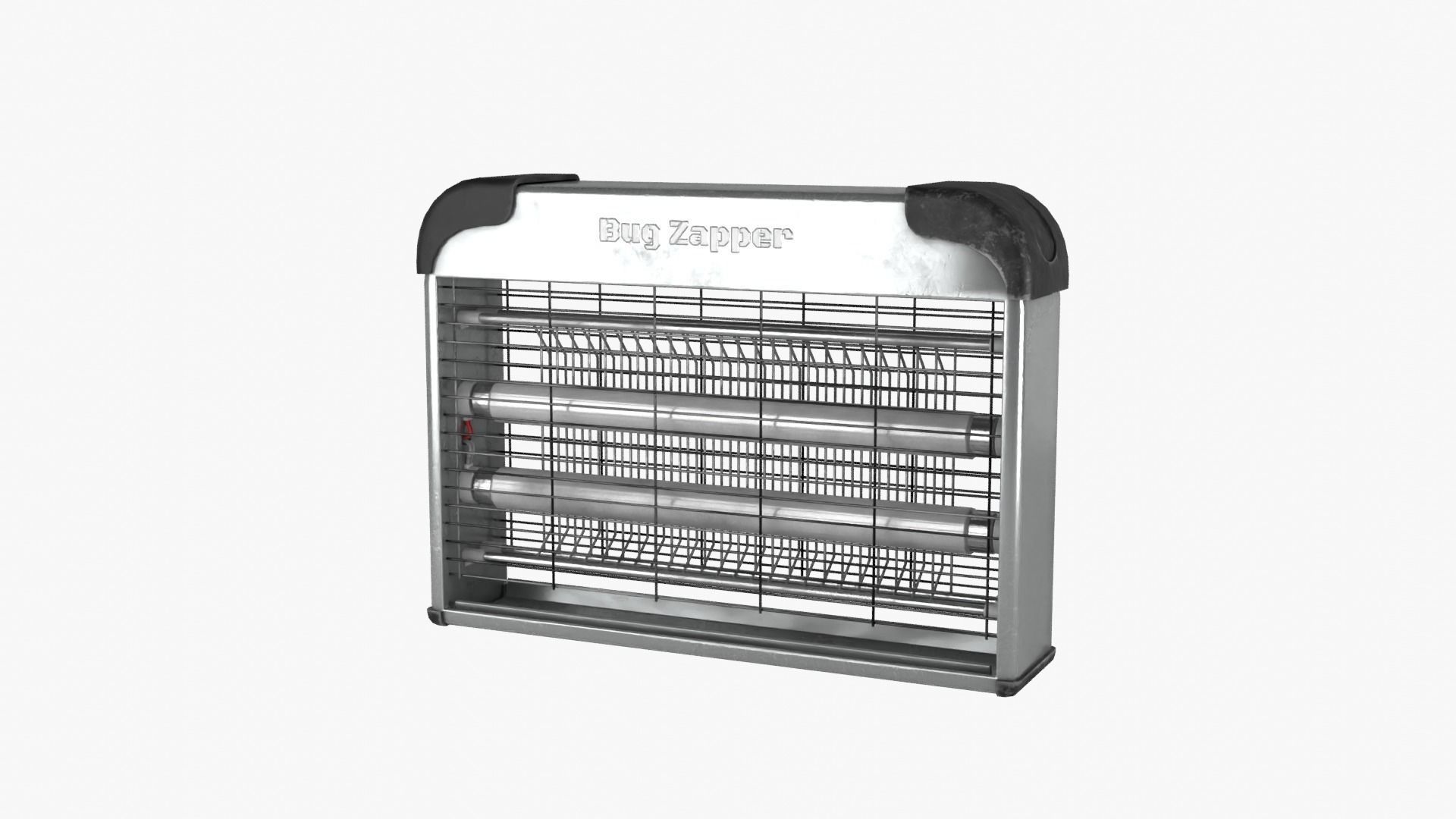 Bug Zapper Low-poly 3D model_6