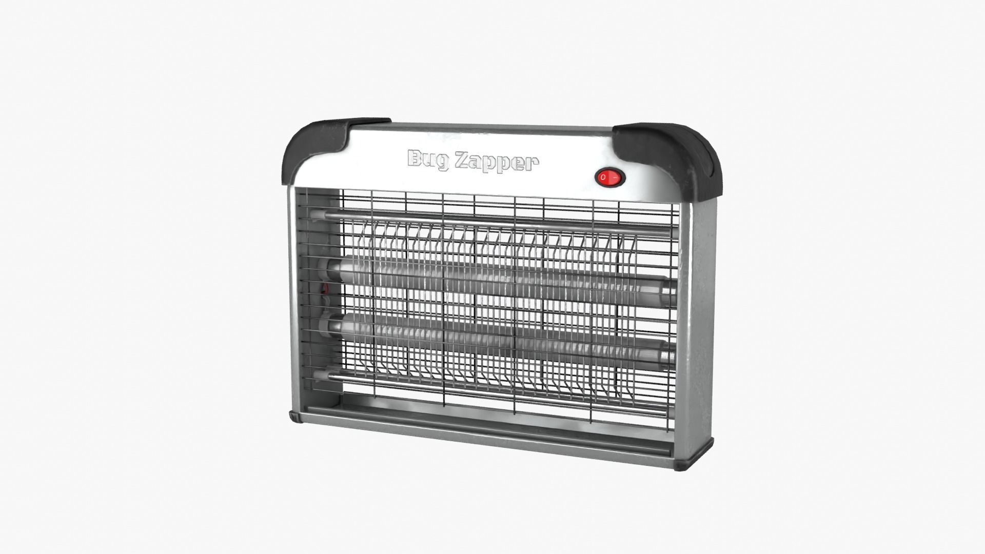 Bug Zapper Low-poly 3D model_12