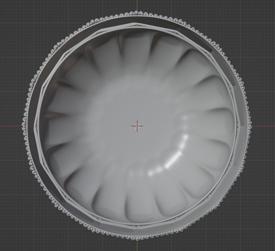 Byzantine chalice Low-poly 3D model_8