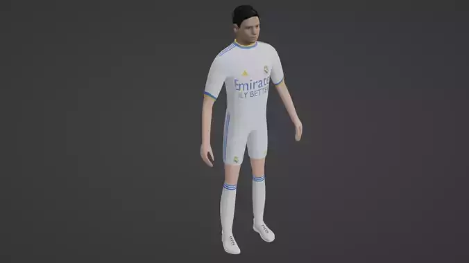 Soccer Player - Real Madrid
