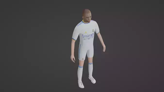 Soccer Player - Real Madrid