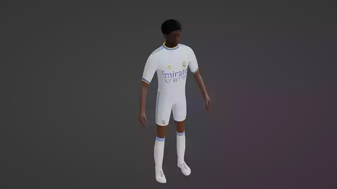 Soccer Player - Real Madrid