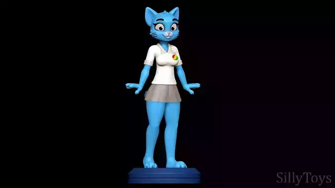 Nicole Watterson - The Amazing World of Gumball 3D print model