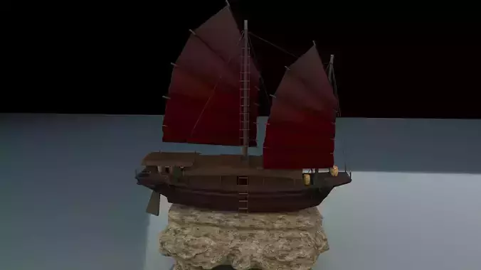 Chinese junk ship 