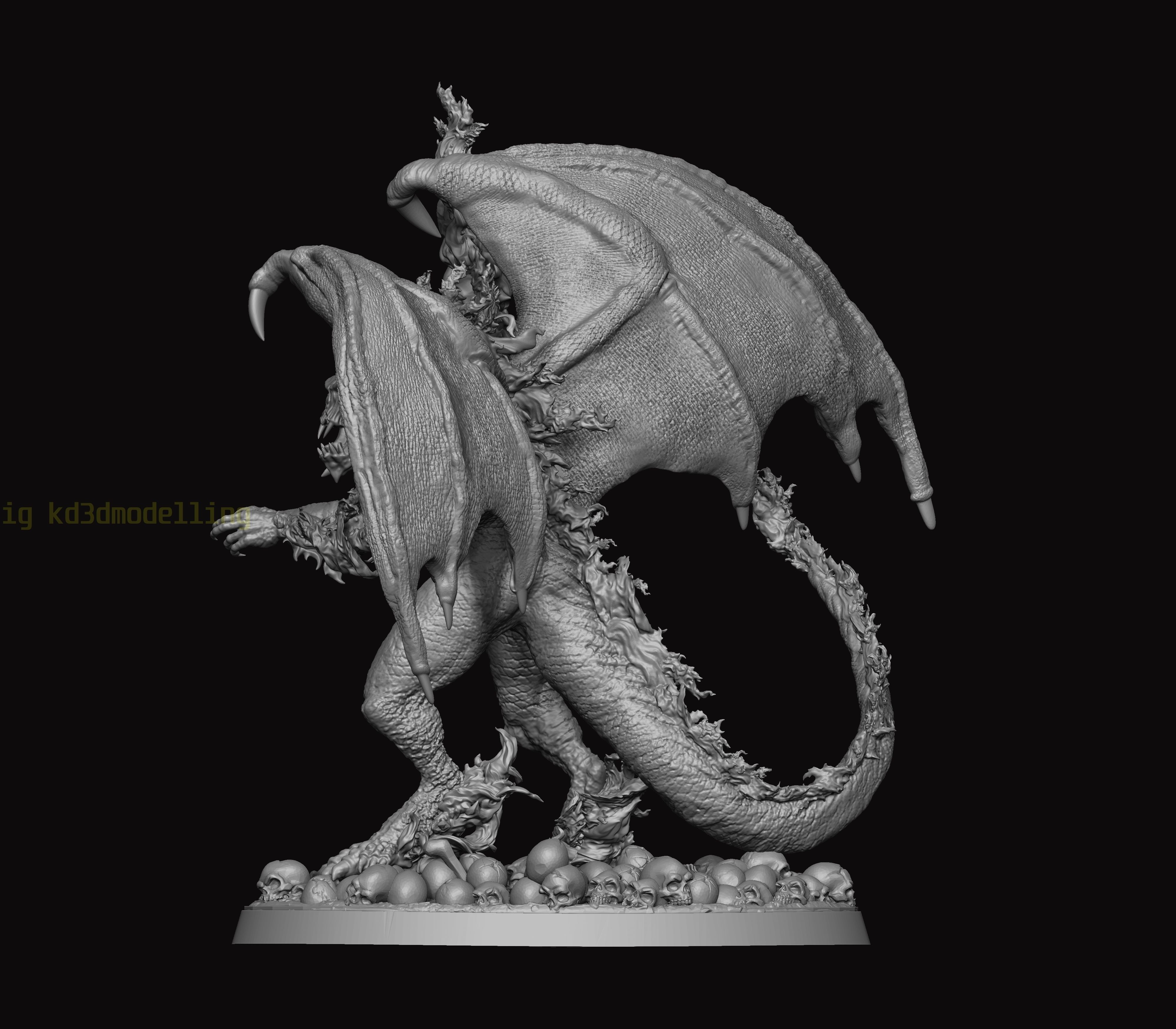 Balrog Hell Fire 3D print model_14