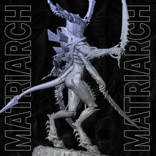 Swarm Leader from distant space 3D print model_1