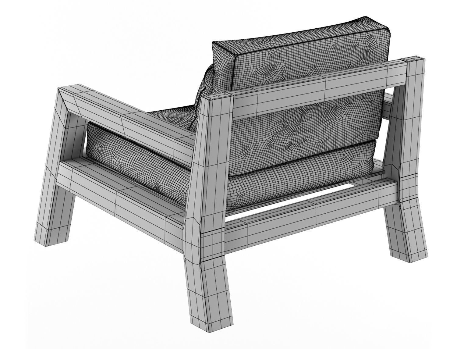 Harper Sofa 3D model_3