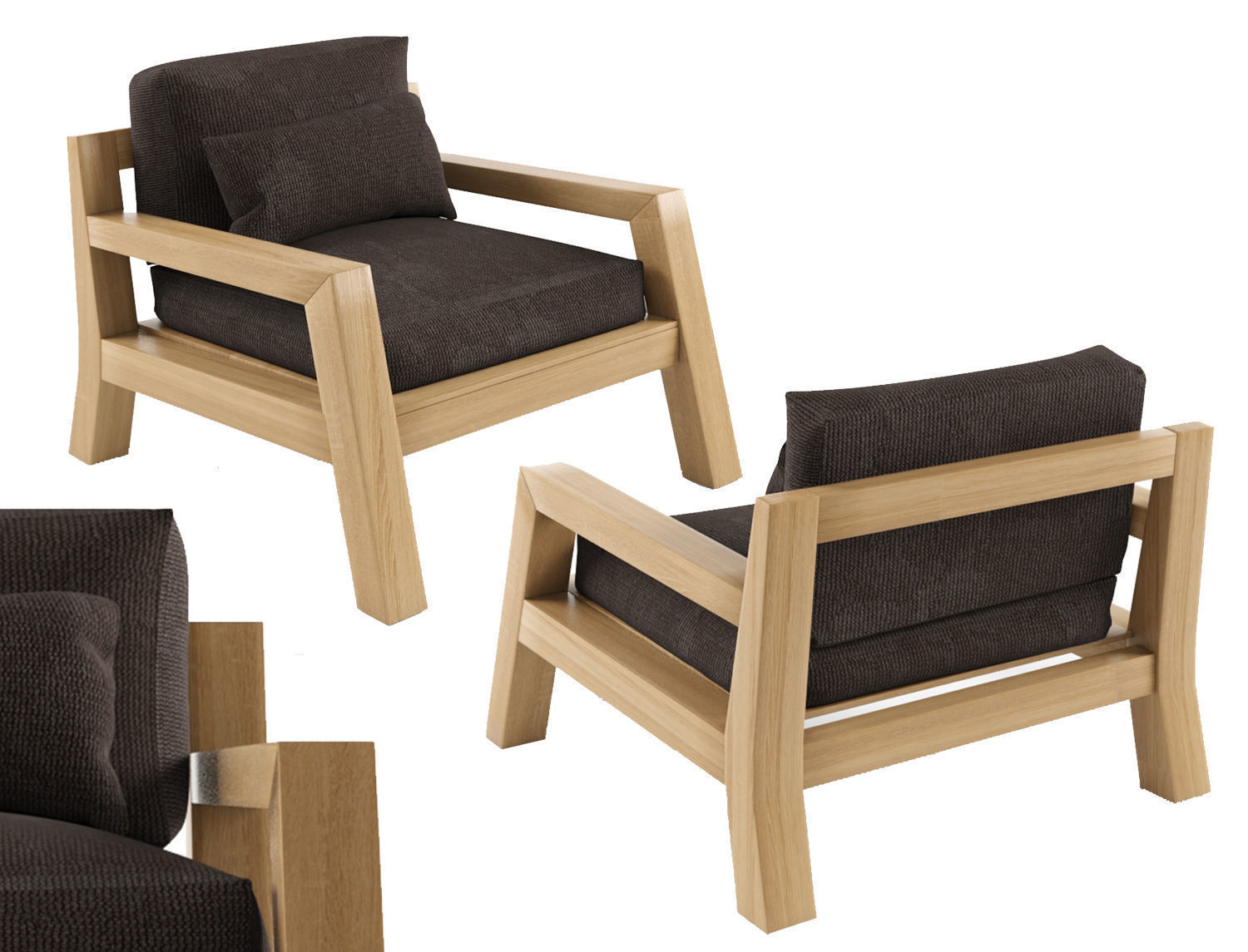 Harper Sofa 3D model_4