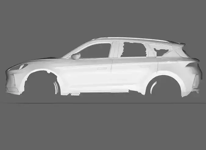 2019 ARCFOX ALPHA T 3D SCANNED MODEL 3D model