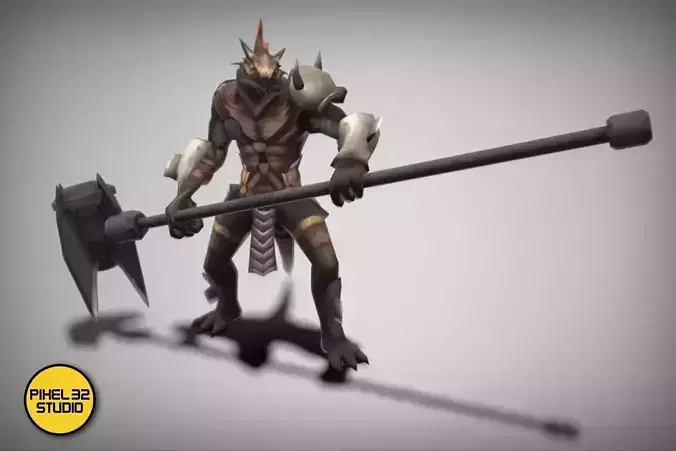 Dungeon Fantasy Monster - Serpent Warrior 3