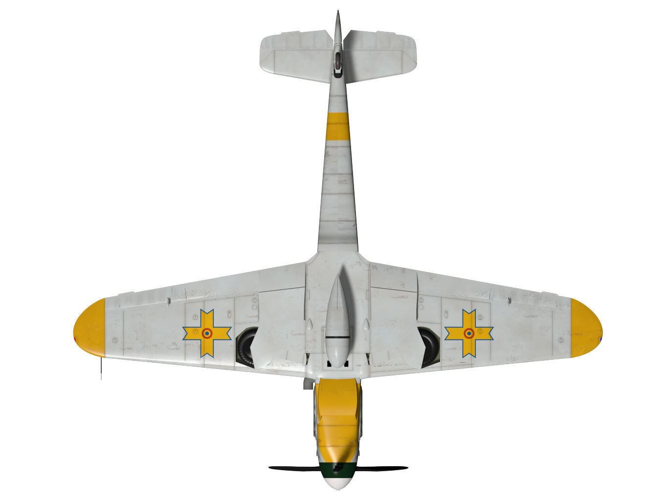 Messerschmitt Bf 109 G2 3D model_12