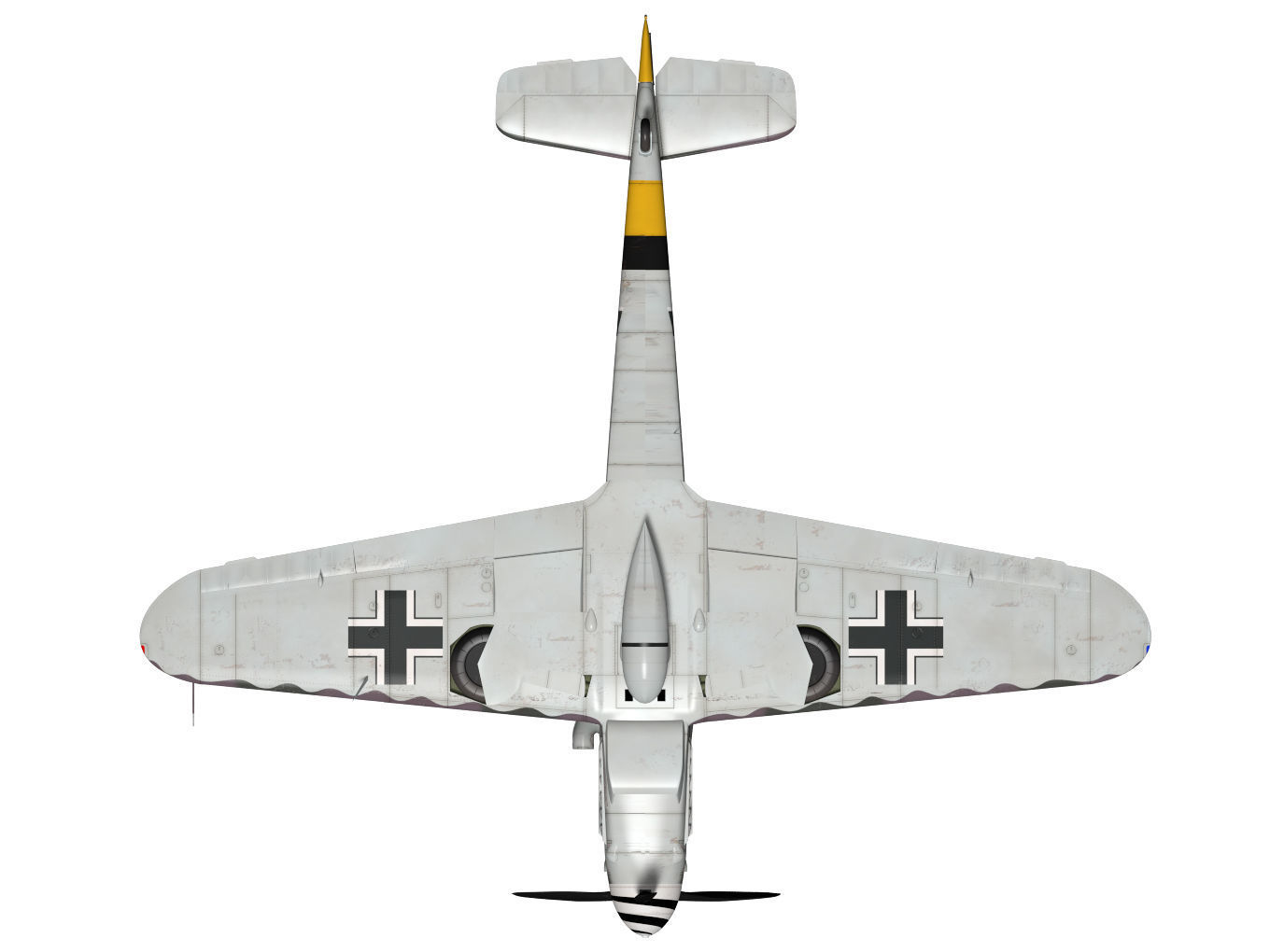 Messerschmitt Bf 109 G10 3D model_12