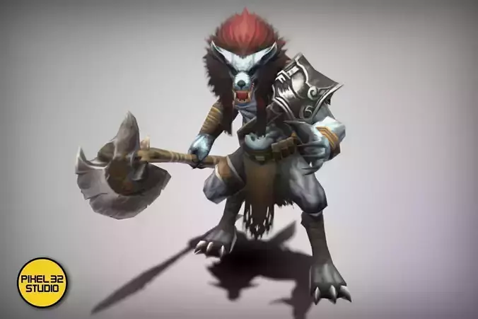 Dungeon Fantasy Monster - Savage Werewolf