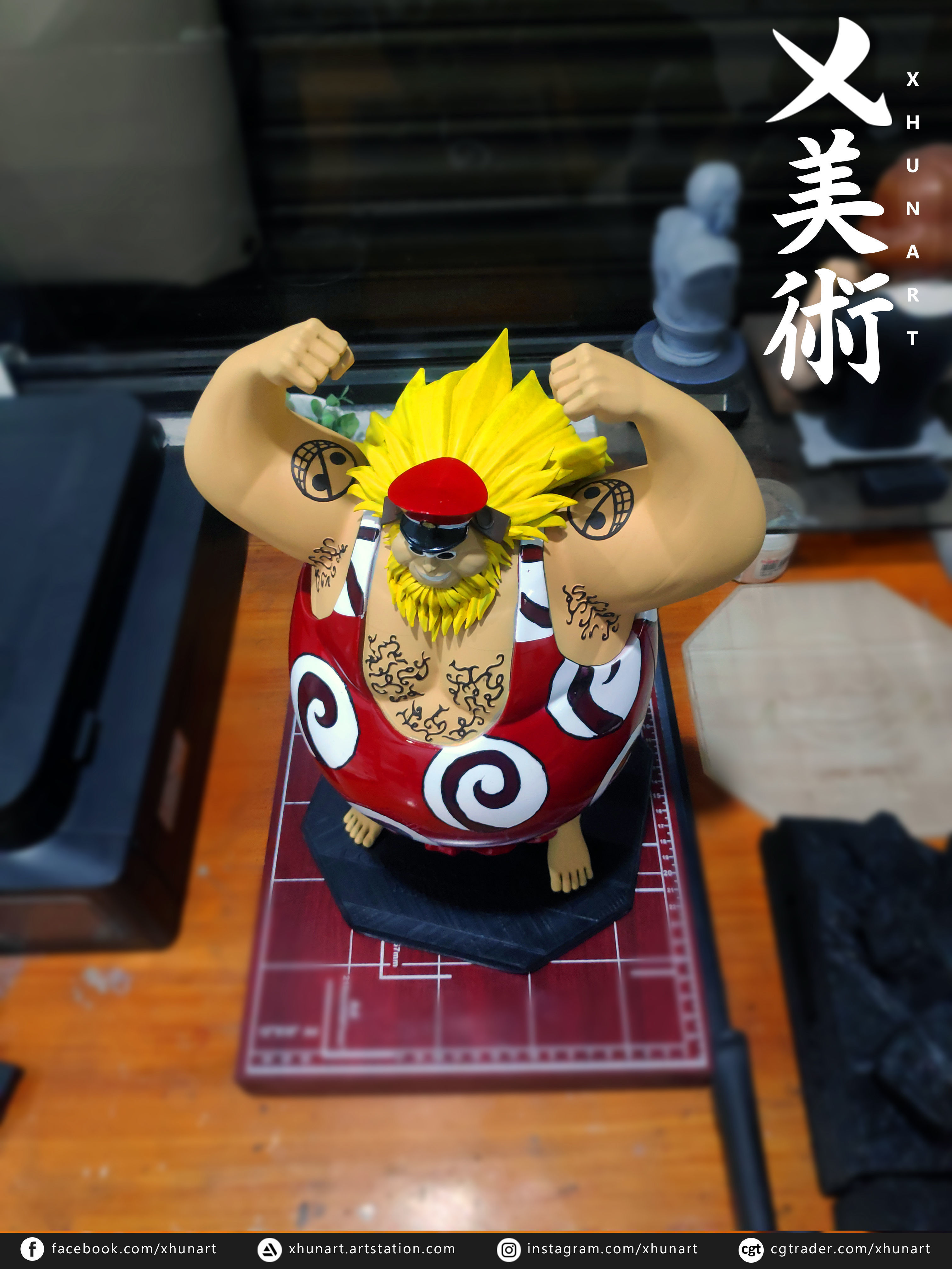 Machvise  donquixote family 3D print model_3