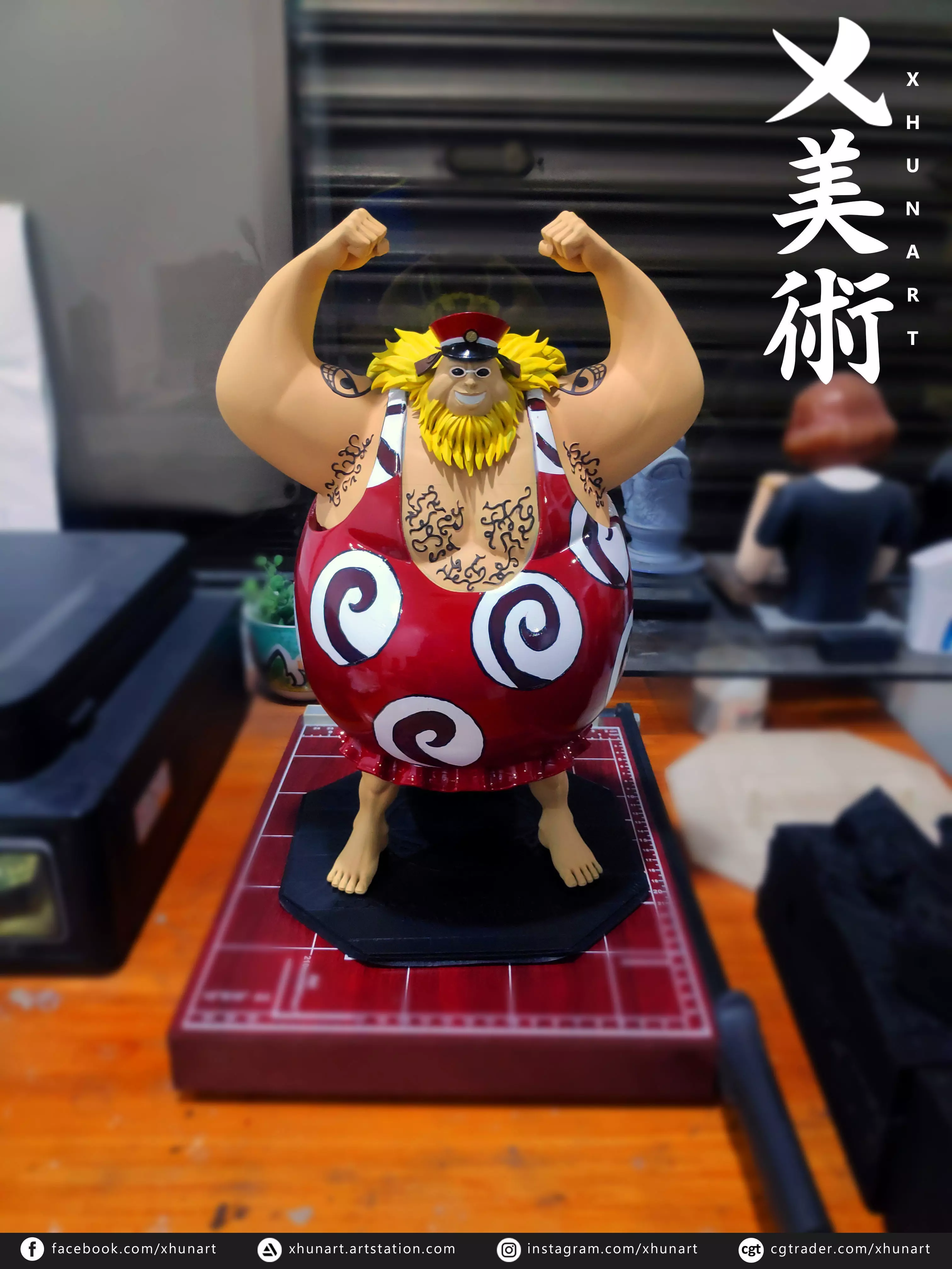 Machvise  donquixote family 3D print model_0