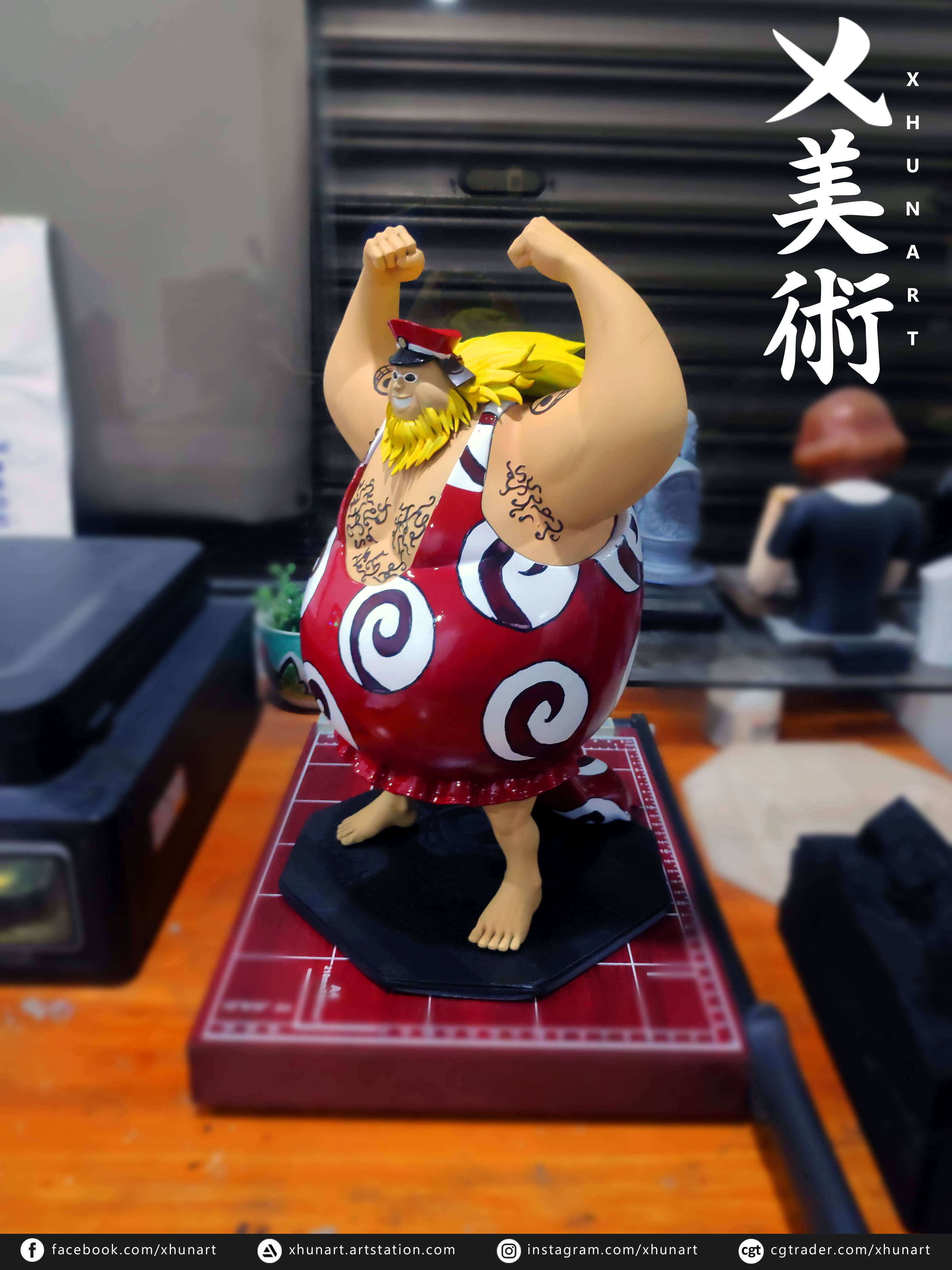 Machvise  donquixote family 3D print model_1