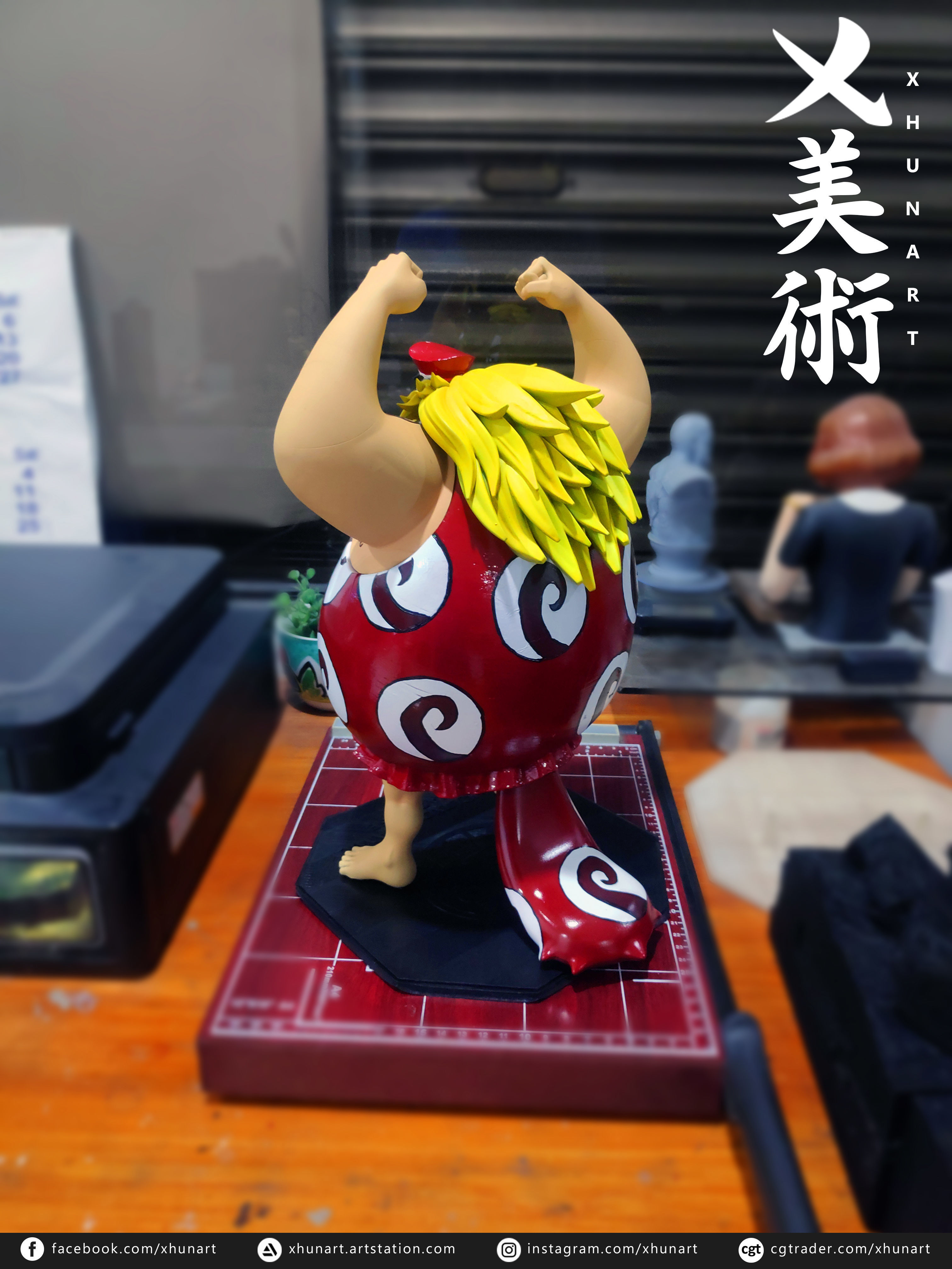 Machvise  donquixote family 3D print model_2