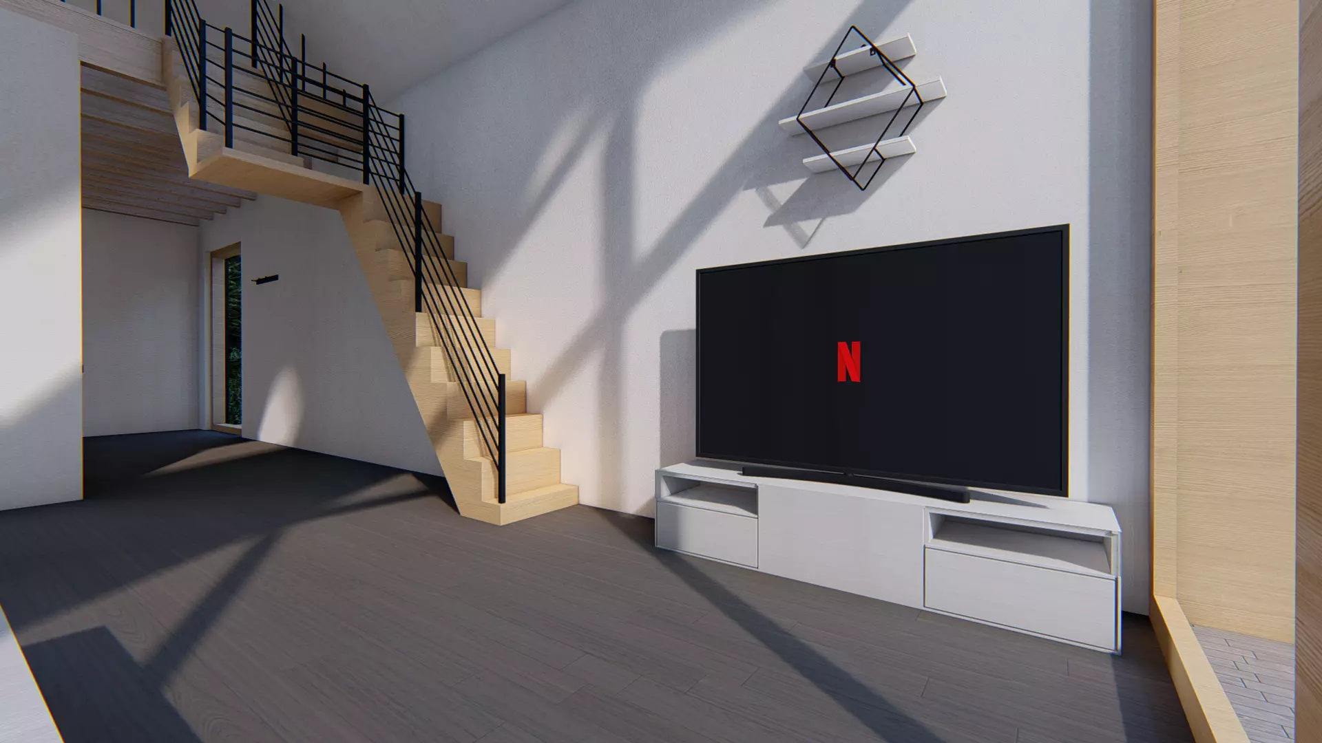 Smart Led TV Free 3D model