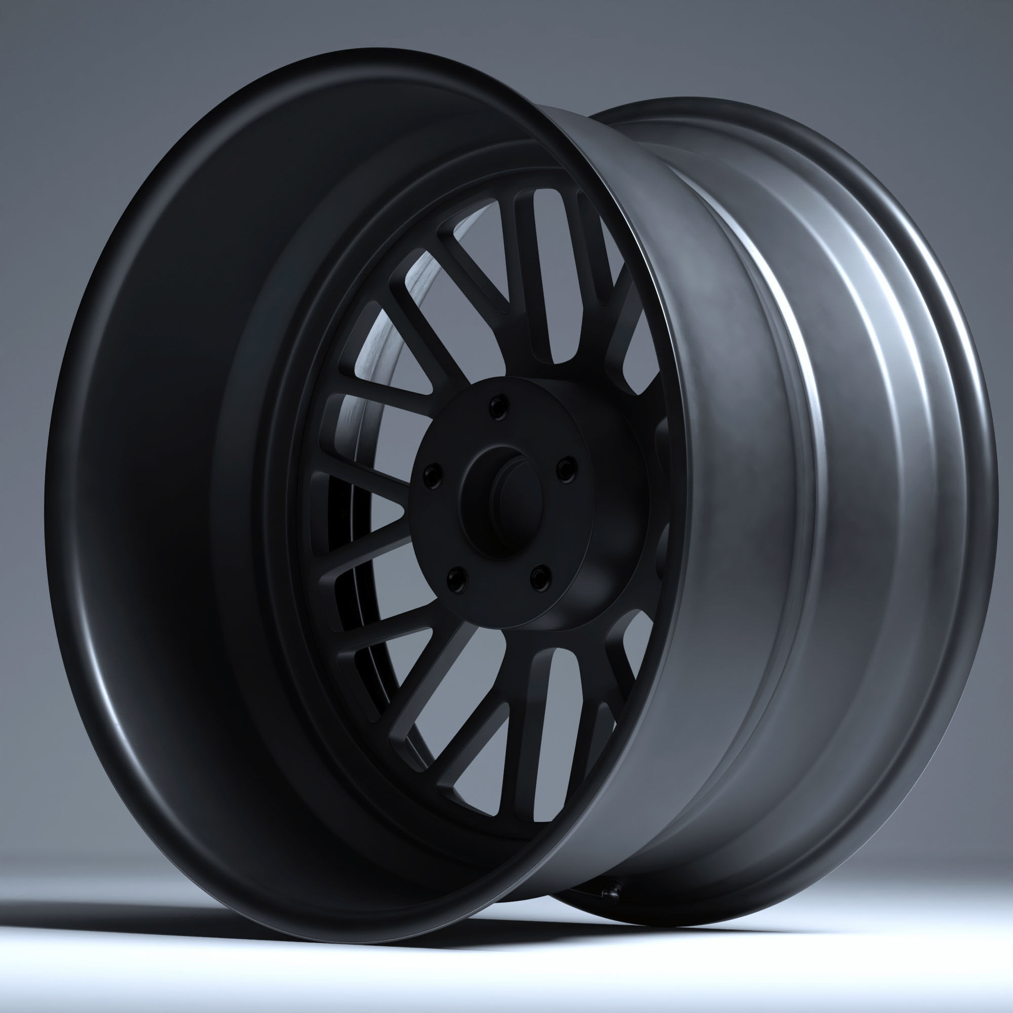 RAYS VOLK RACING 21A Low-poly 3D model_9