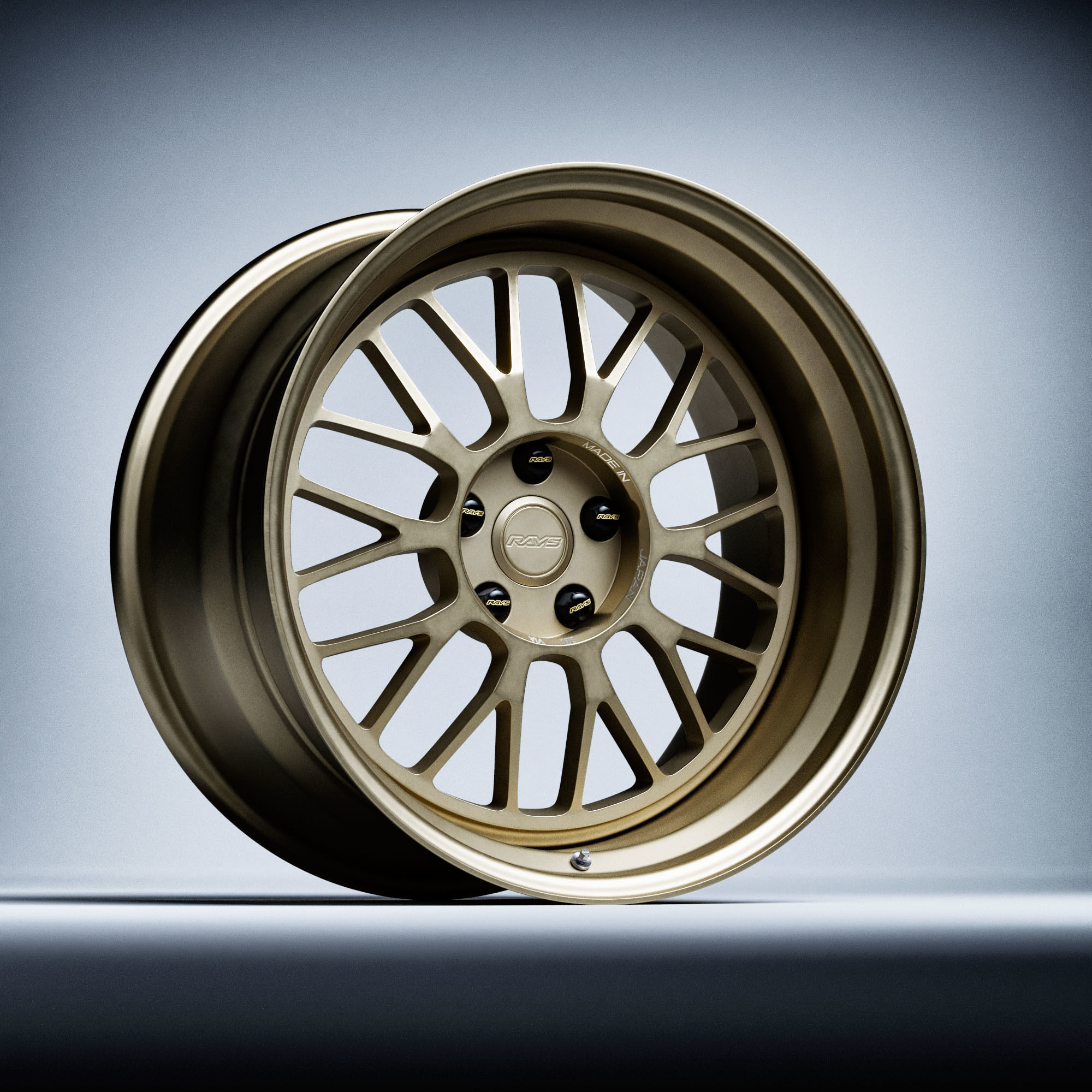 RAYS VOLK RACING 21A Low-poly 3D model_3