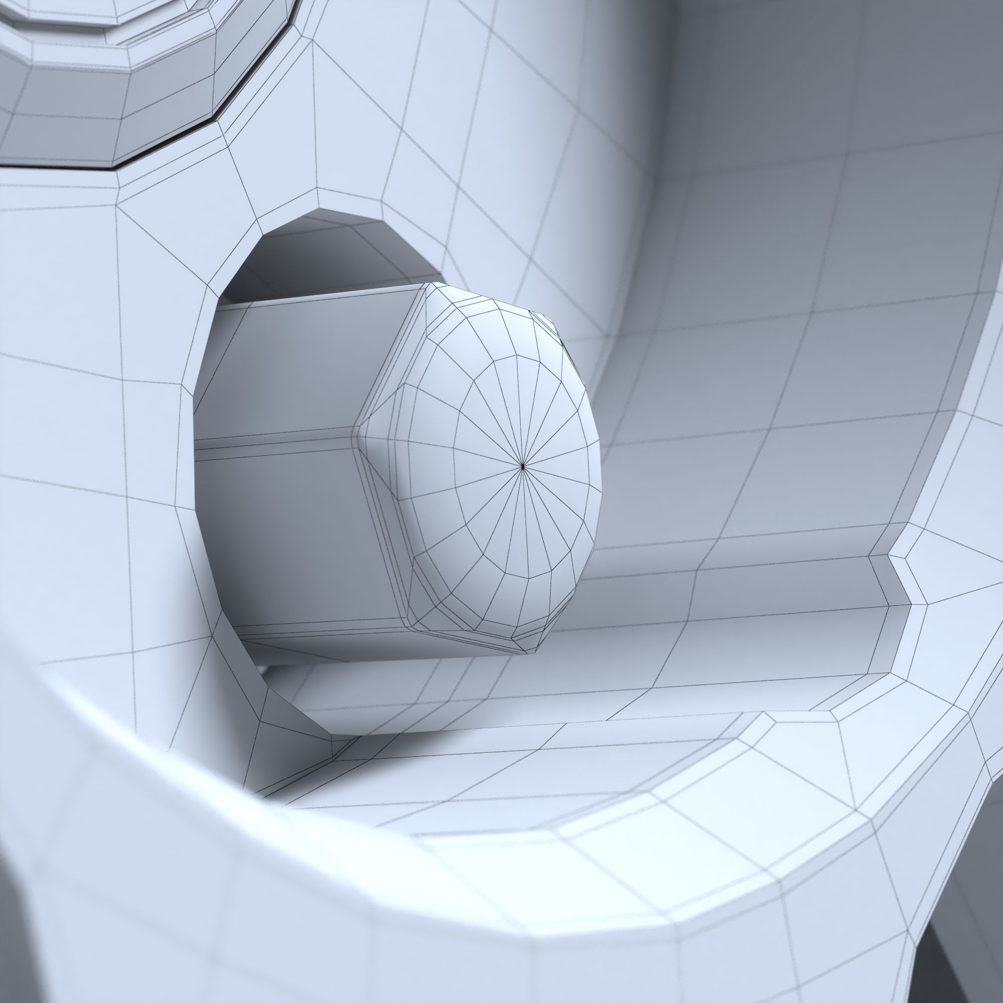 RAYS VOLK RACING 21A Low-poly 3D model_29