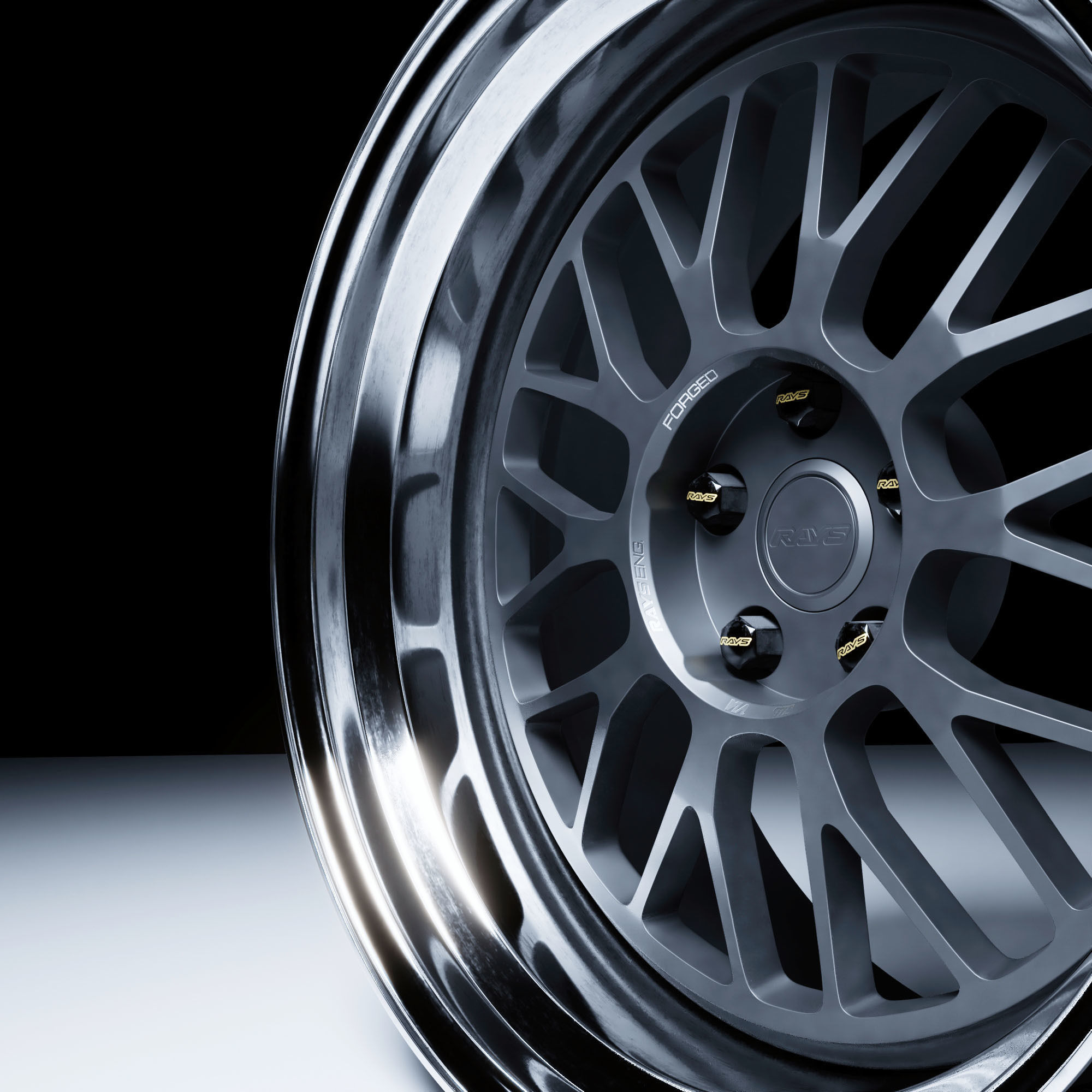 RAYS VOLK RACING 21A Low-poly 3D model_18