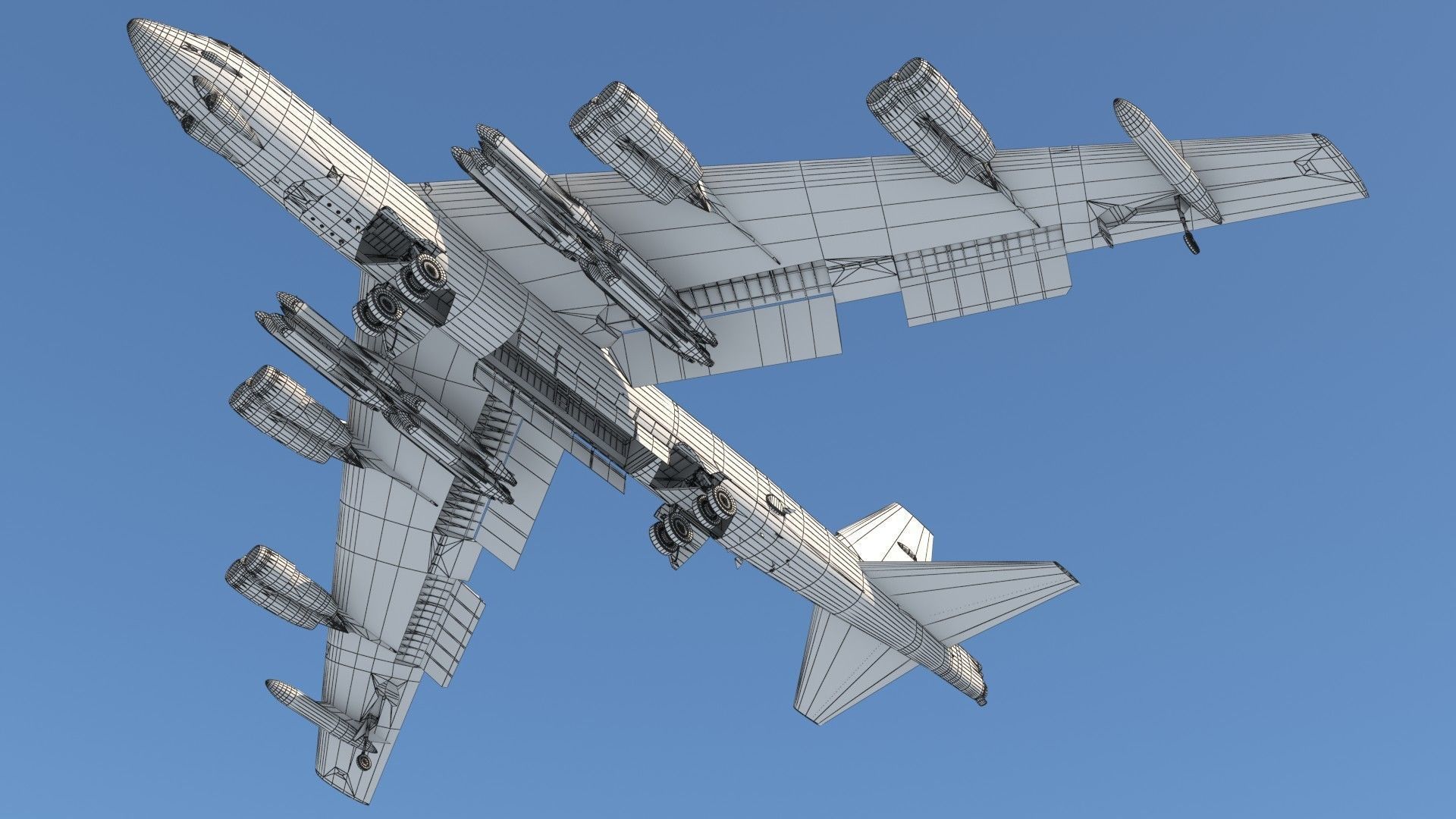 Boeing B-52H Stratofortress 3D model_25