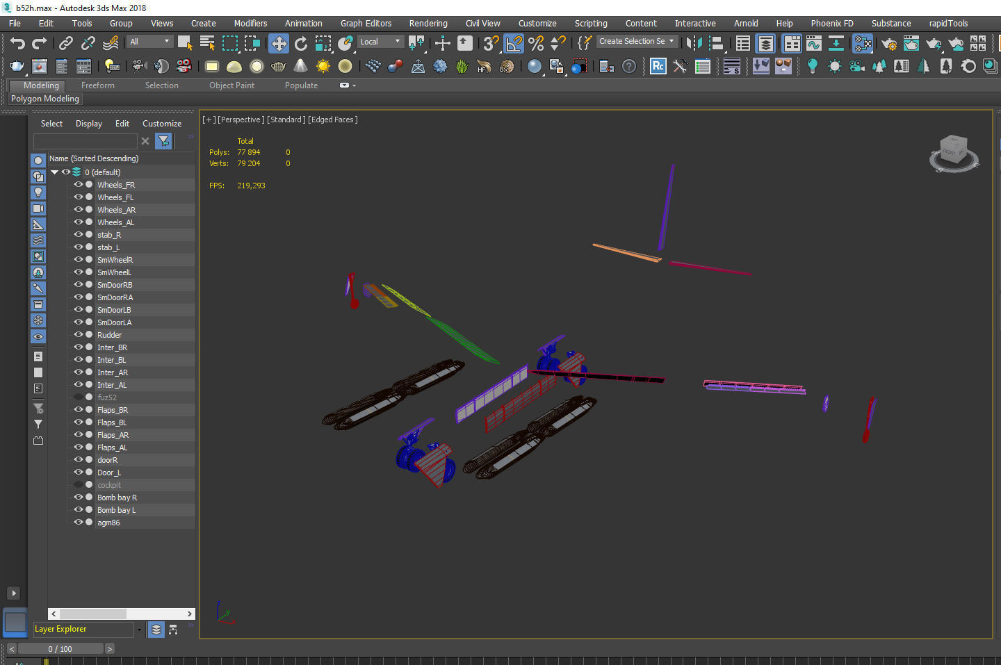 Boeing B-52H Stratofortress 3D model_22