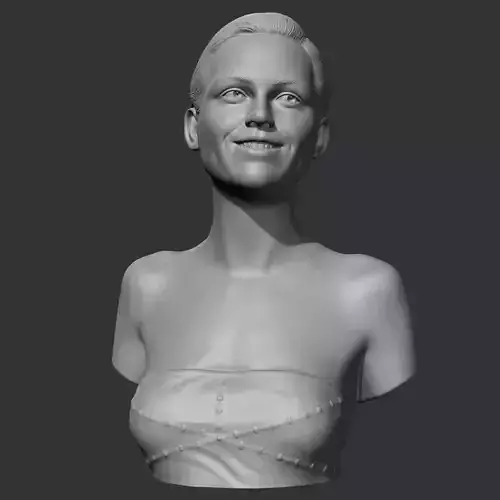 kirsten dunst 3D print model