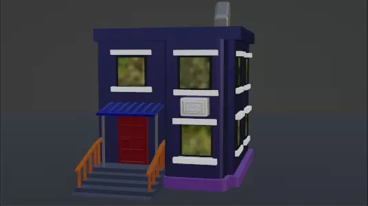 Mini Home 3D model_0
