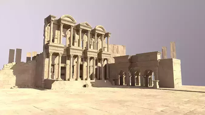 Efes Antik Kent Epheseus Ancient City 3D model