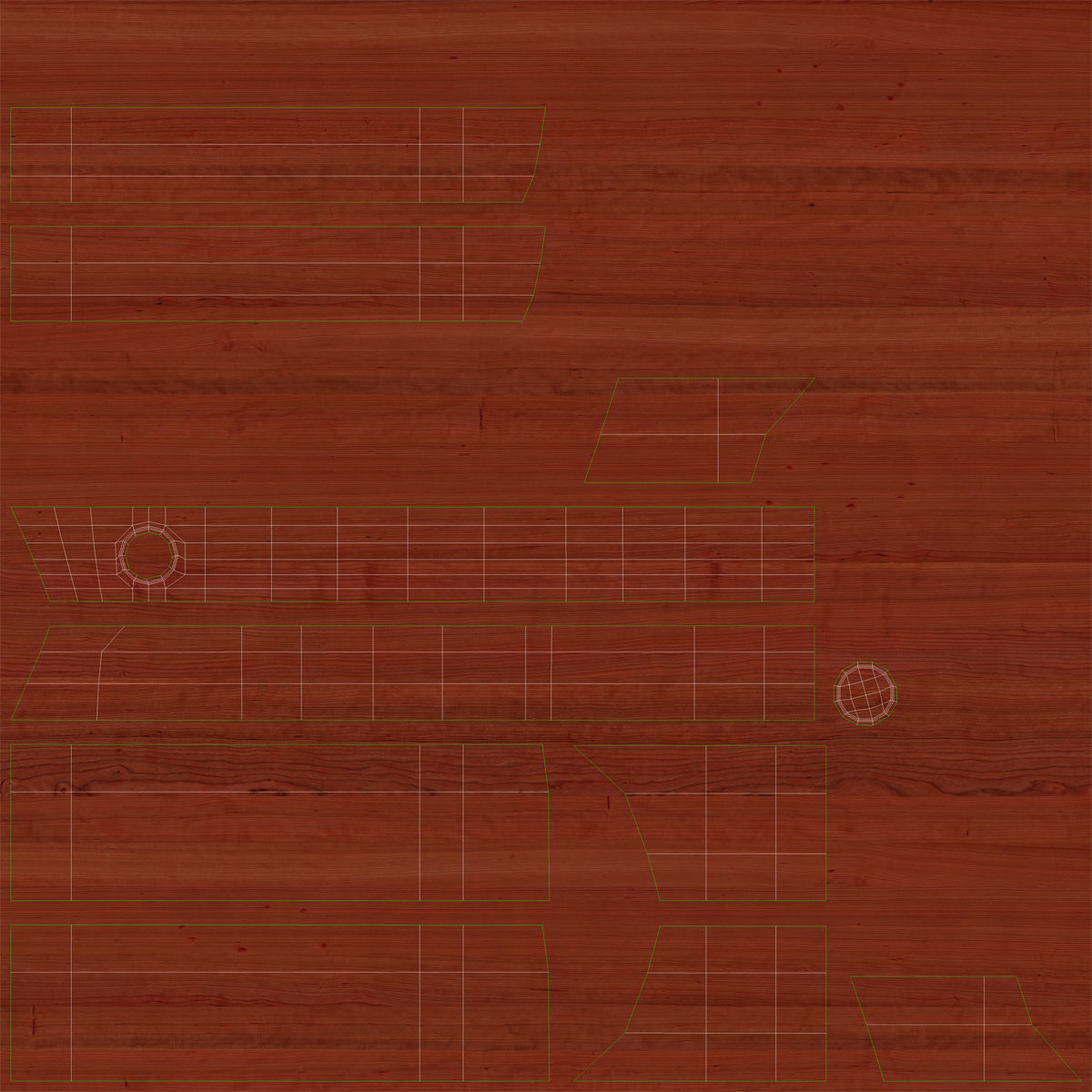 Generic Retro Car Simple Interior 3D model_54