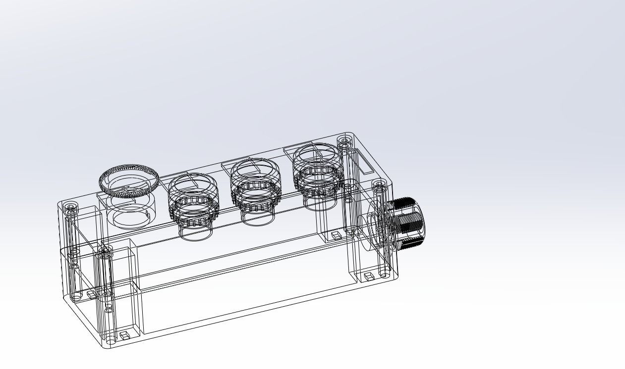 Electric control box 3D model_9