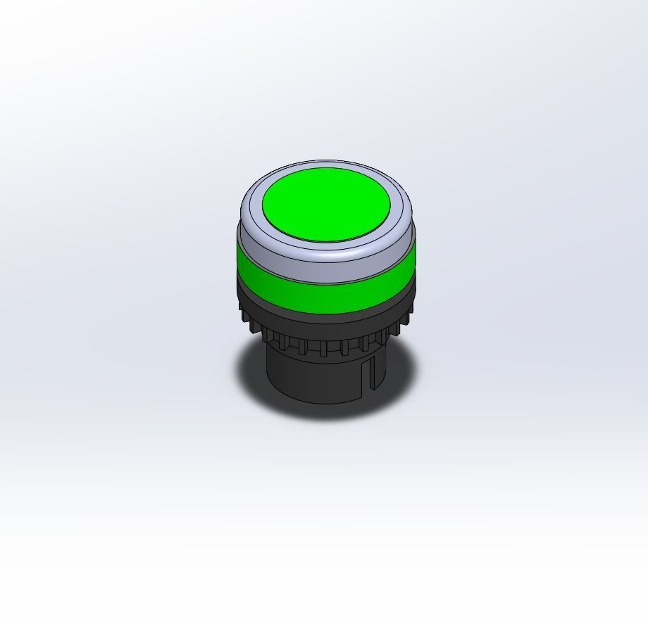 Electric control box 3D model_5