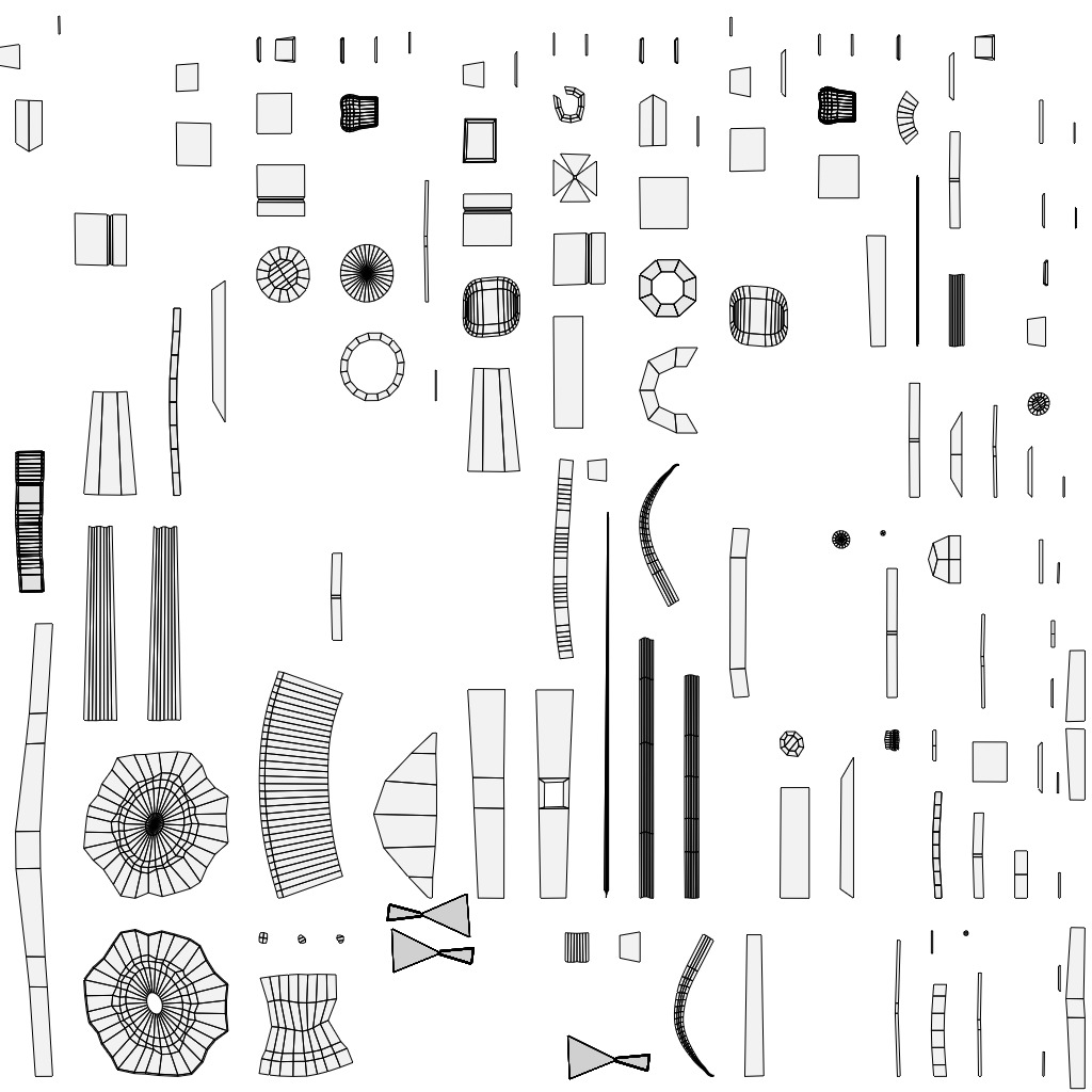 Hand Painted Stylized Bakery Low-poly 3D model_10